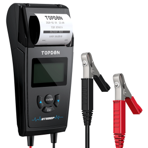 TOPDON BT500P akumuliatoriaus,generatoriaus testavimo įranga (+Spausdinimas)